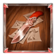 sticky bandits trail of blood knife symbol icon