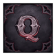 sticky bandits trail of blood q symbol icon