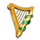 storm gaming technology lucky money harp symbol icon