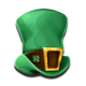 storm gaming technology lucky money hat symbol icon