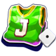 street basket 3x3 dice j symbol icon