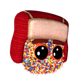 sugar rush winter candy ball symbol icon
