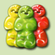 sugar train gummy bears symbol icon