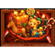 super elves gift bag symbol icon