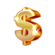 super multitimes progressive dollar symbol icon