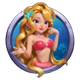 super seven seas mermaid avatar symbol icon