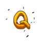 supersized q symbol icon