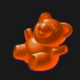 sweet candy cash megaways orange bear symbol icon
