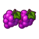 sweet hot 5 classics series grape symbol icon