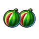sweet hot 5 classics series melon symbol icon