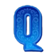 taco hell blue q symbol icon