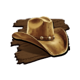 tada gaming high noon hat symbol icon