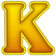 taxi rush k symbol icon