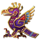 temples of war bird aztec symbol icon