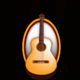 tequila 7 guitar symbol icon