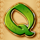 thai flower q symbol icon