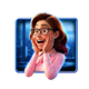 the bonus day happy girl symbol icon