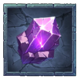 the dawn is coming purple crystal symbol icon