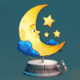 the dream machine moon symbol icon
