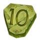 the green knight camelot gold 10 symbol icon