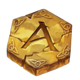 the green knight camelot gold a symbol icon