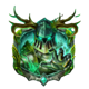 the green knight camelot gold scatter symbol icon