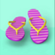 the heat sandals symbol icon