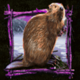 the legend of big foot beaver symbol icon