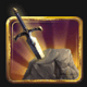 the pendragon legend sword symbol icon