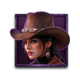 the robbery woman symbol icon