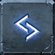thor of asgard blue symbol icon