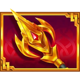 thor power coins gold spear symbol icon