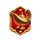 three pots of the genie lamp symbol icon