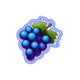 thunder blitz grapes symbol icon