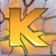 thunderstruck k symbol icon