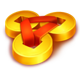tiger of fortune coins symbol icon