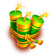 tiger of fortune fireworks symbol icon
