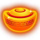 tiger of fortune gold symbol icon