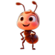 tiny warriors worker ant symbol icon