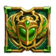 tomb of gold reimagined green symbol icon