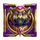 tomb of gold reimagined purple symbol icon