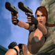 tomb raider secret of the sword gunslinger symbol icon