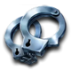 toro 911 silver handcuffs symbol icon