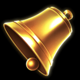 total eclipse bell symbol icon