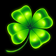 total eclipse clover symbol icon