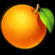 total eclipse orange symbol icon