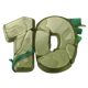 totem flame 10 symbol icon