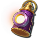 track n gold lantern symbol icon