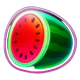 trinity cash coins running wins watermelon symbol icon