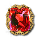 triple double da vinci diamonds red symbol icon